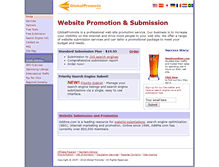 Tablet Screenshot of globalpromote.com